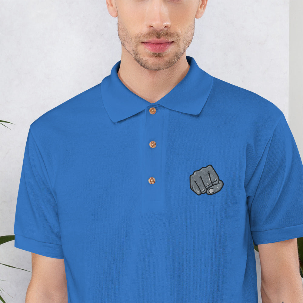 Injimaa Embroidered Polo Shirt