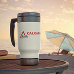 Load image into Gallery viewer, Calgary Ultimate Stainless Steel Travel Mug with Handle, 14oz
