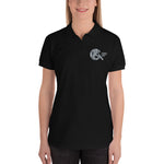 Load image into Gallery viewer, CCC Embroidered Women&#39;s Polo Shirt
